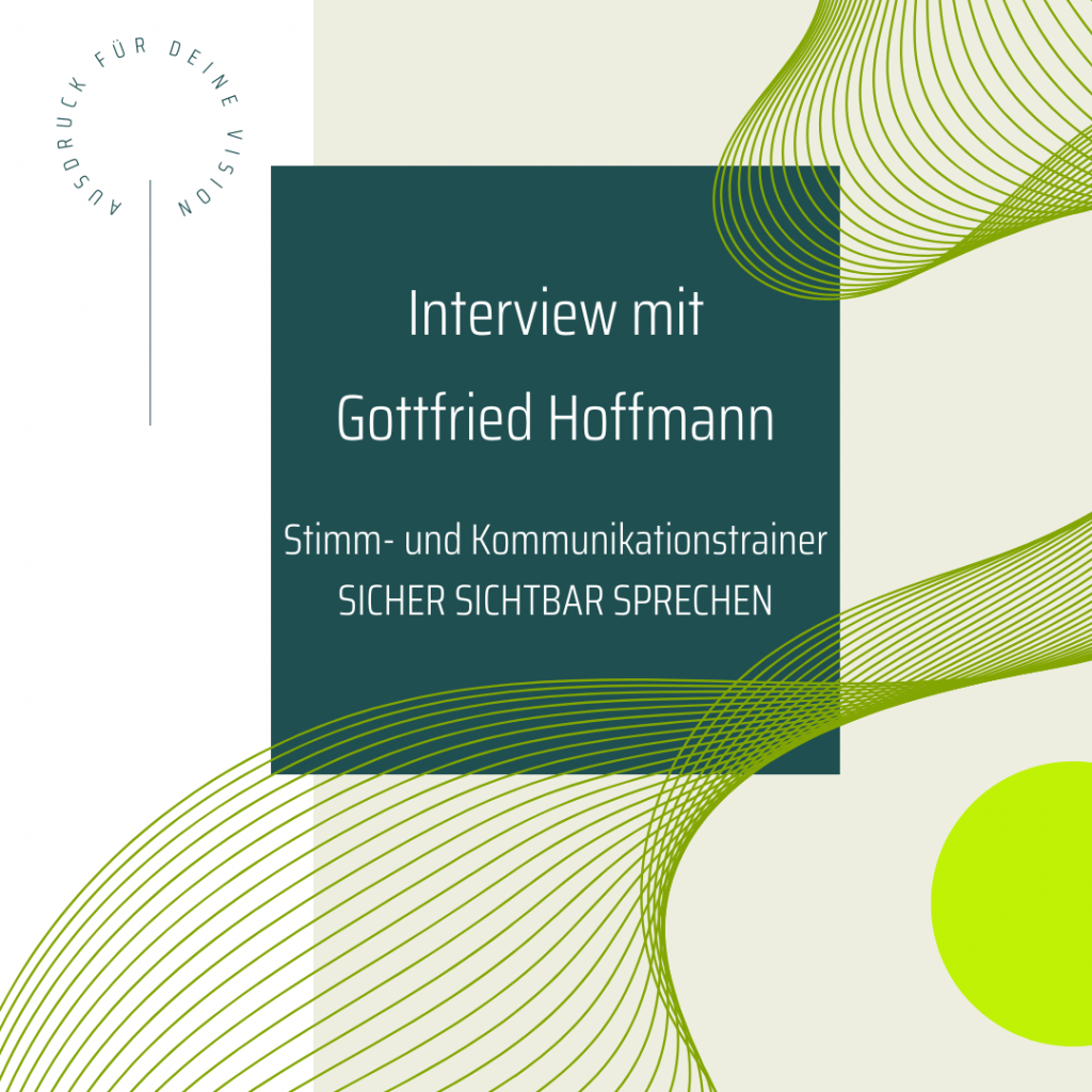 Beitragsbild Interview mit Gottfried Hoffmann zu Grafikdesign für Social Media